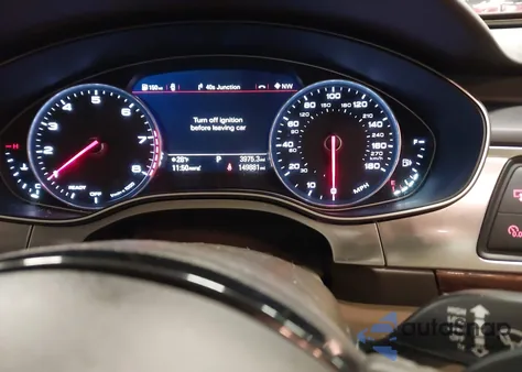 2016 Audi A6 2.0T Premium Plus из США, поврежденный, VIN WAUGFAFC4GN066372